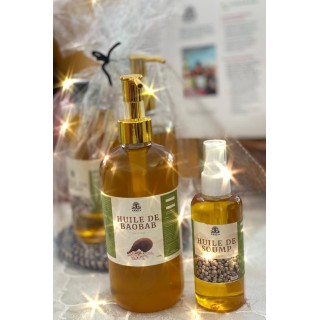 Huile de Baobab 100 % Naturelle | Hydratation Peau et Cheveux