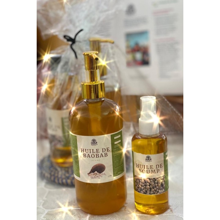 Huile de Baobab 100 % Naturelle | Hydratation Peau et Cheveux